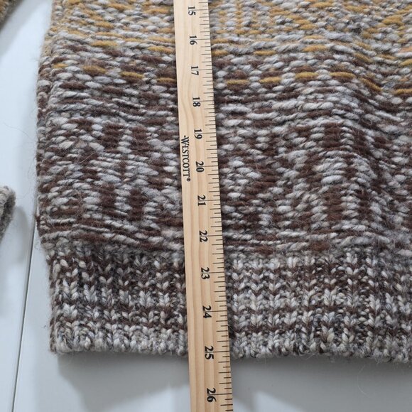 Wilfred Free Cardigan Women S Multi Marled Chunky Knit Wool Blend Buttons Pocket - Picture 8 of 14